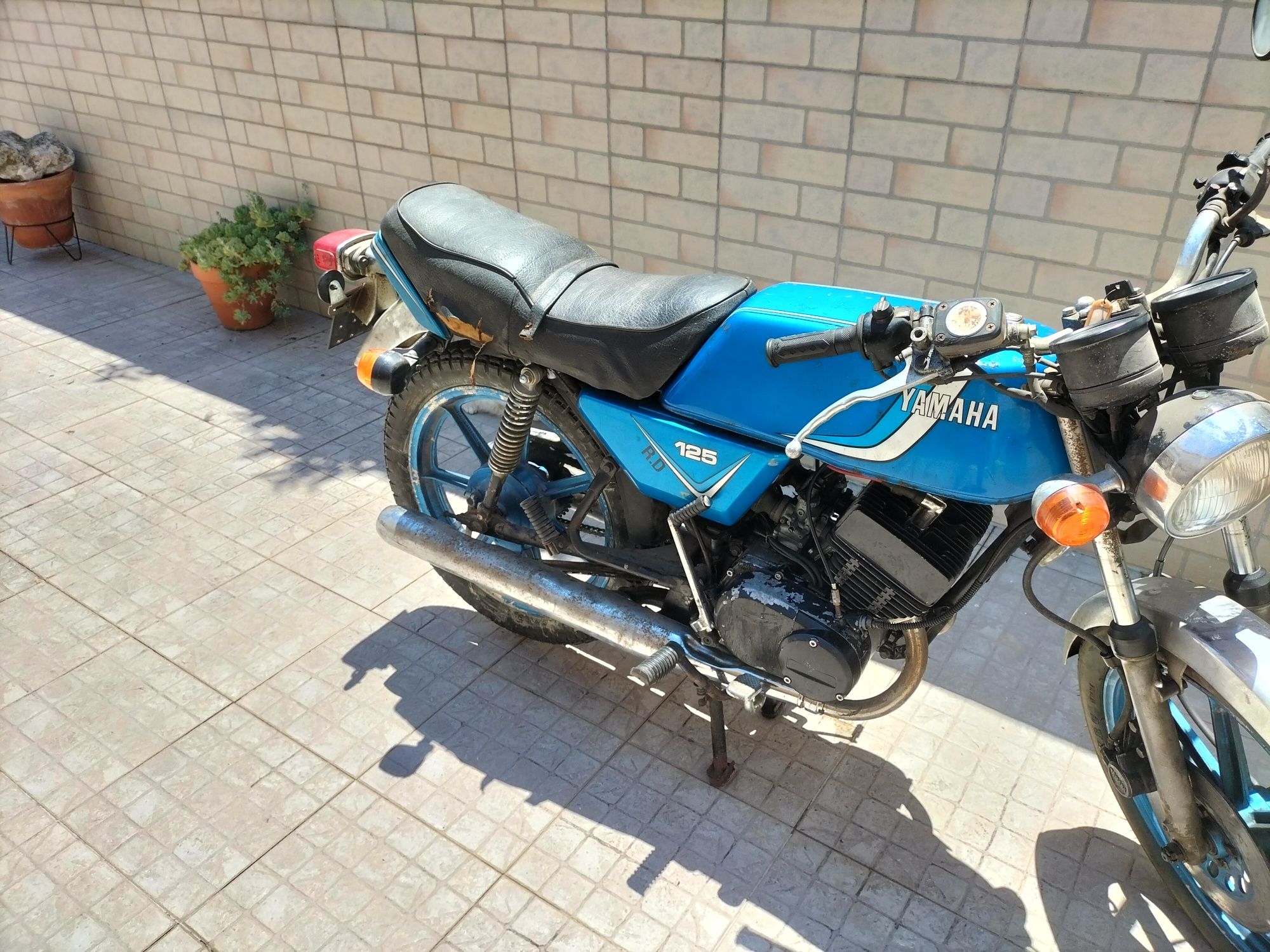 Yamaha RD/RDX 125 bicilindrica Rara, troco