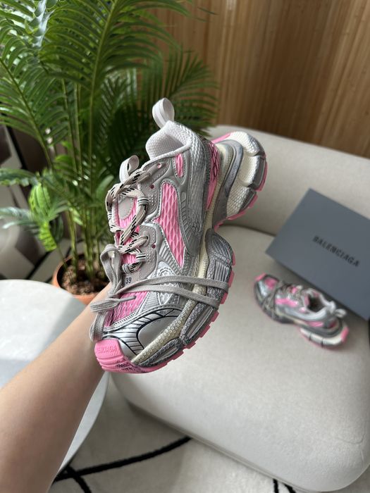 БЕЗ ПЕРЕДОПЛАТ‼️Жіночі кросівки BALENCIAGA 3XL Sneaker in Silver Pink