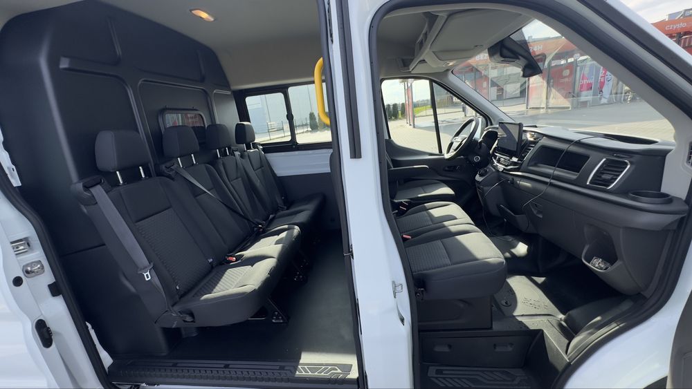 Ford transit brygadowy 7os 2025 wynajem bus paka 170km automat