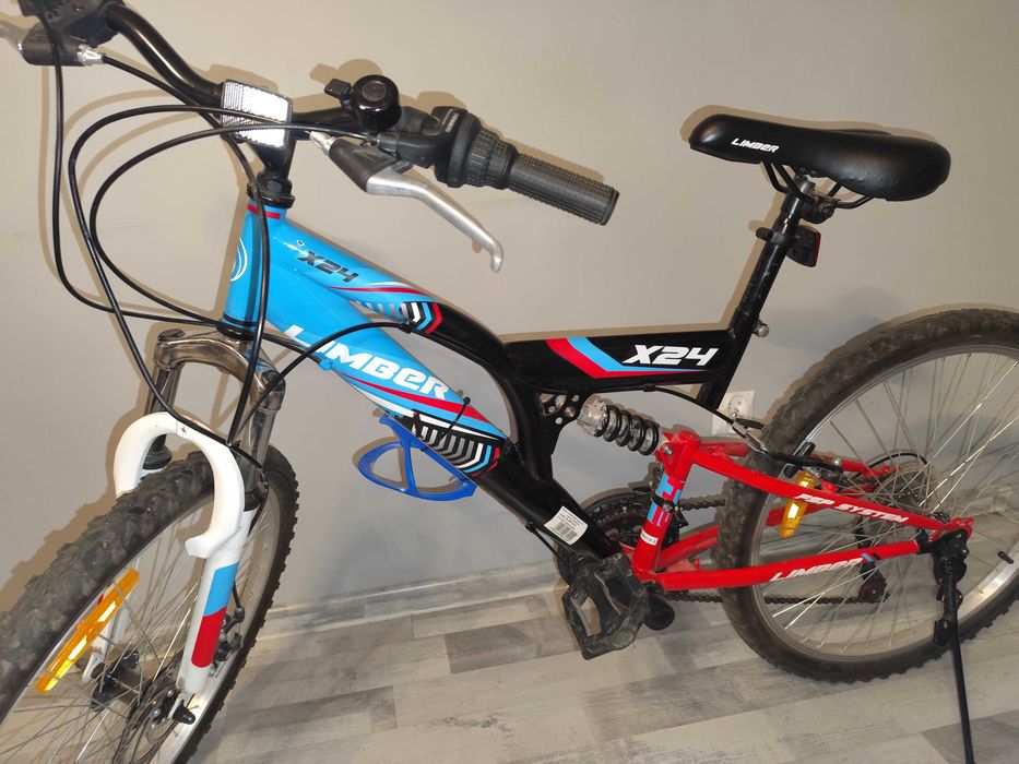 Rower 24cale chłopięcy