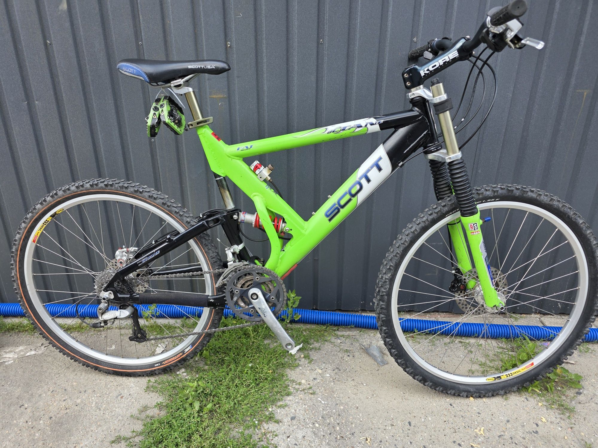 Scott G-Zero FX – full suspension, Shimano XT, RockShox Judy, Formula