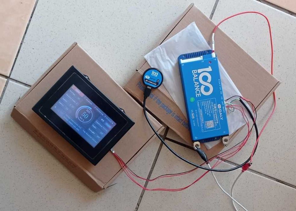 Новий інтерфейс для вашого 4.3" LCD дисплея Daly та 100 Balance BMS