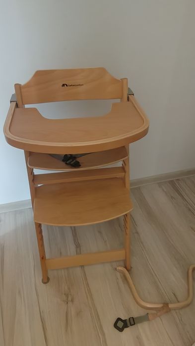 Drewniane krzesełko do karmienia BebeConfortTimba