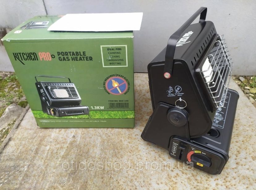 Газова плита + обігрівач 2 в 1 Kitchen Pro