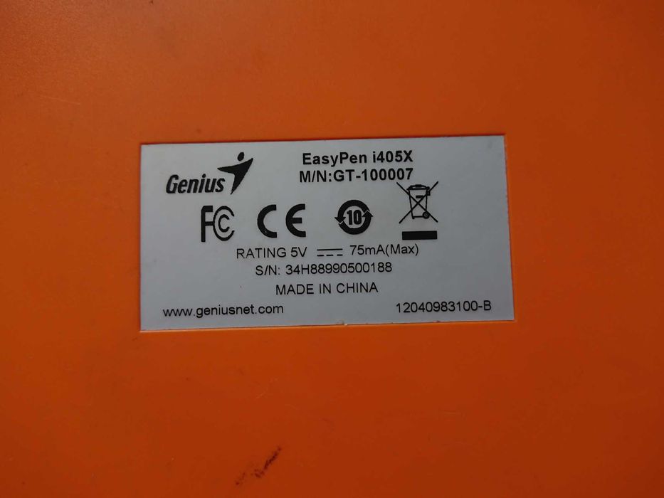 Графічний планшет Genius EasyPen i405 без стилуса