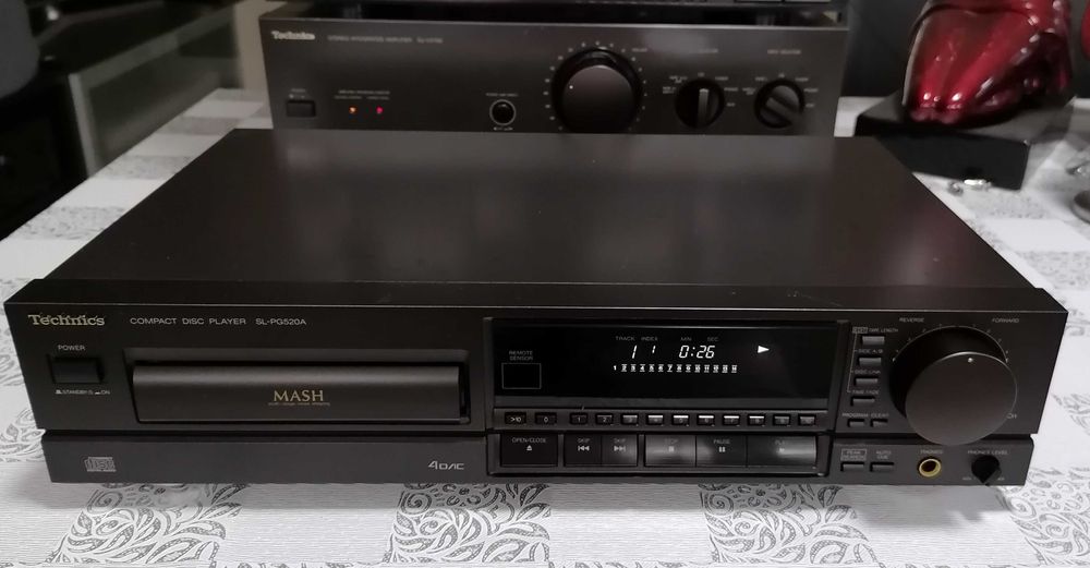 Leitor de CD Technics SL-PG520A, Em Excelente Estado