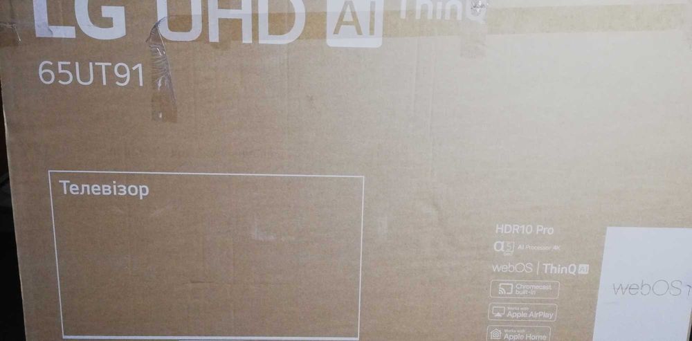 4К Smart Телевізор LG 65" 65UT91006LA