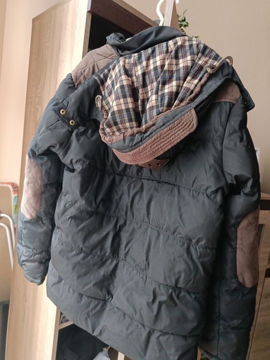 Kurtka męska z kapturem roz M+ gratis czapka