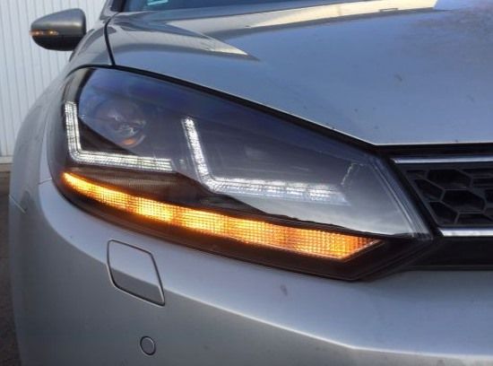 Reflektory lampy przód przednie VW GOLF 6 VI OSRAM LED Xenon GTI Red