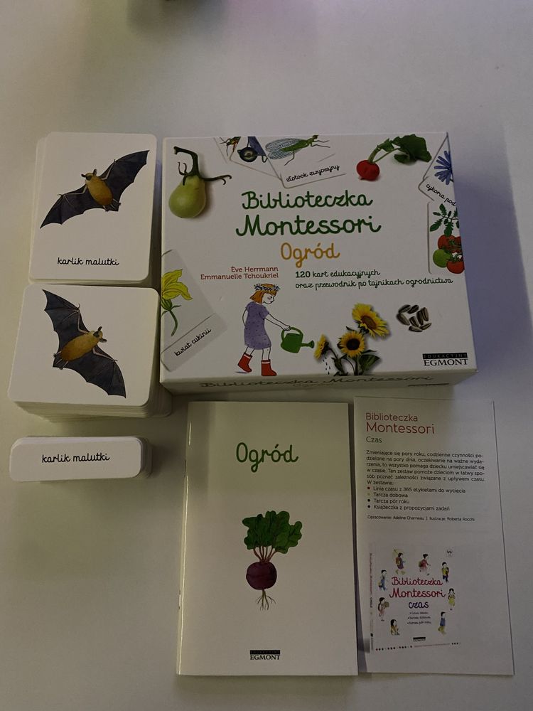 Biblioteczka Montessori Ogród