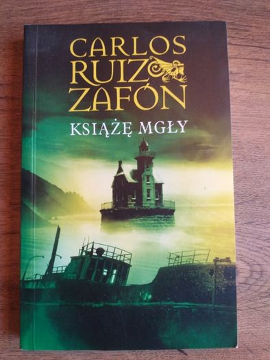 Carlos Ruiz Zafon - 2 książki - sprzedaż CHARYTATYWNA