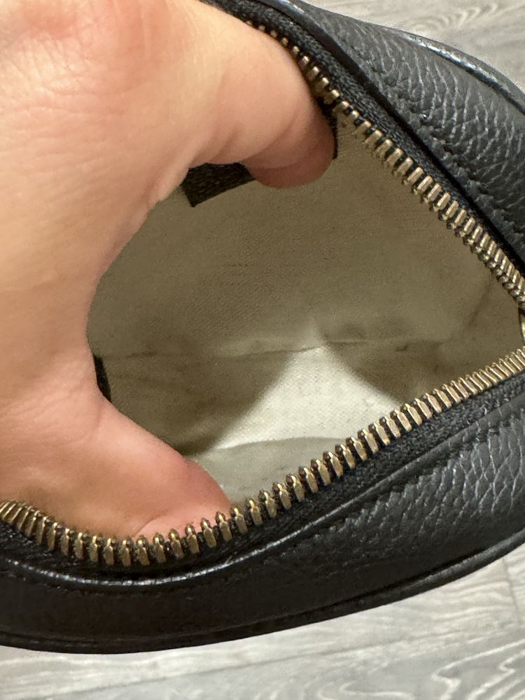 Сумка Gucci шкіряна не канва