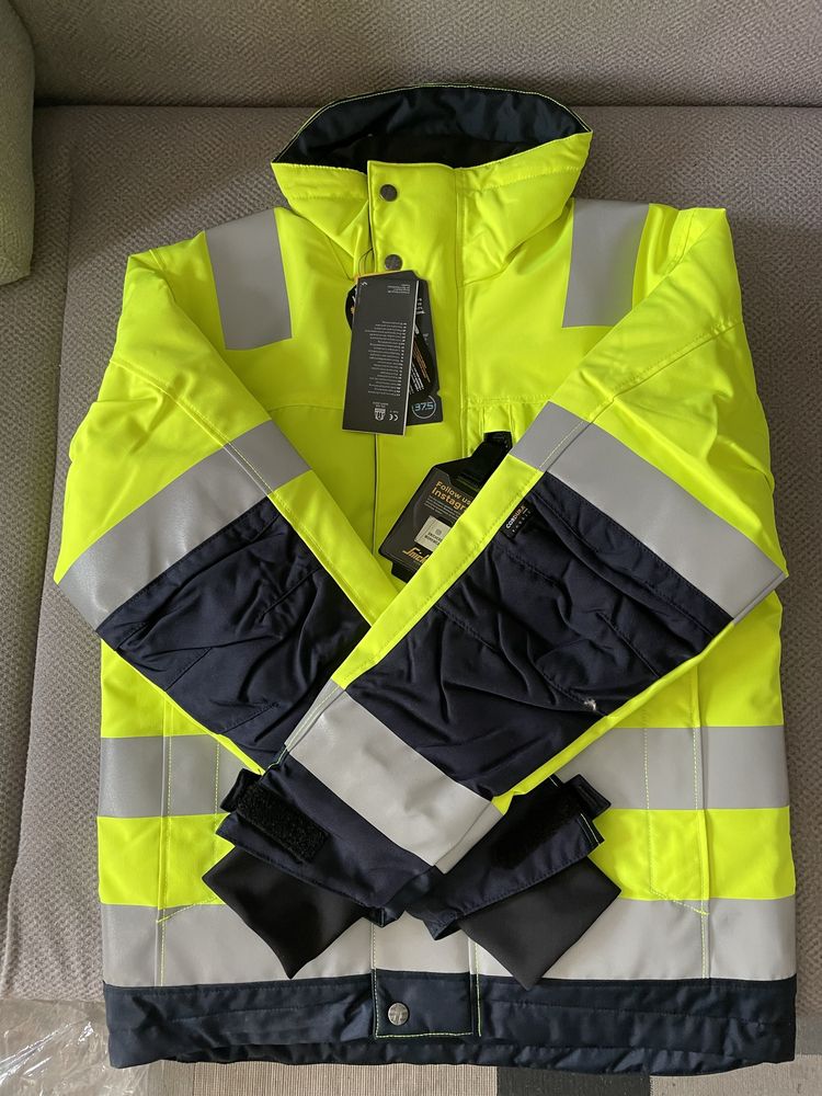 Kurtka robocza Snickers Workwear 1130 odblaskowa ocieplana