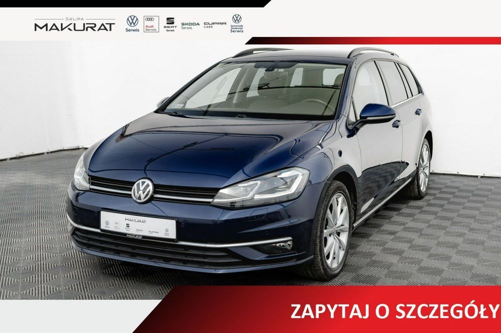 Volkswagen Golf SK194RV#2.0 TDI HIGHLINE DSG Podgrz.f LED Cz.park Salon PL VAt23%