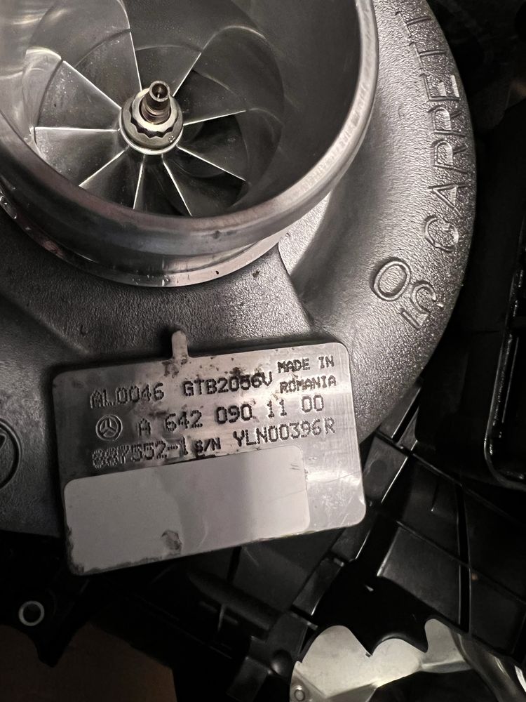 Turbo turbina sprinter 319 519 silnik 642 om 906 907