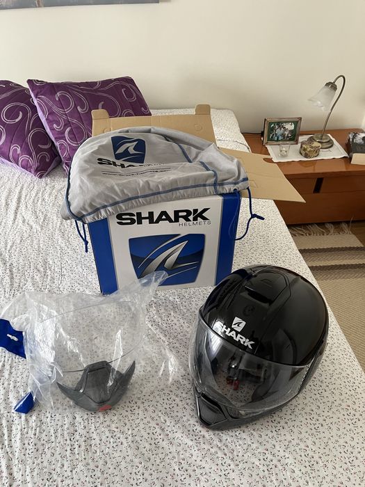 Capacete shark evo jet tamanho L