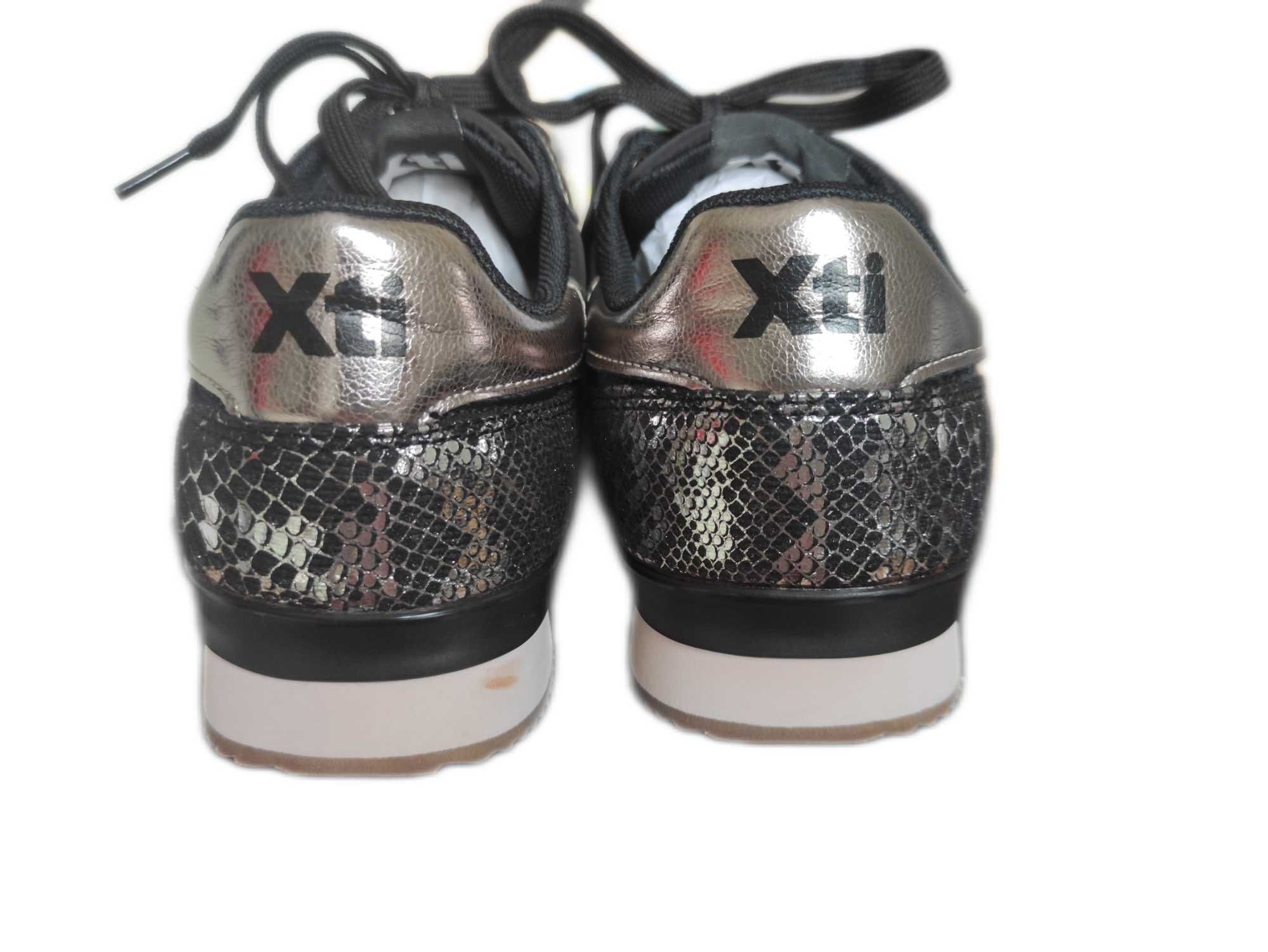 XTI Buty Sneakersy r. 37 czarne damskie