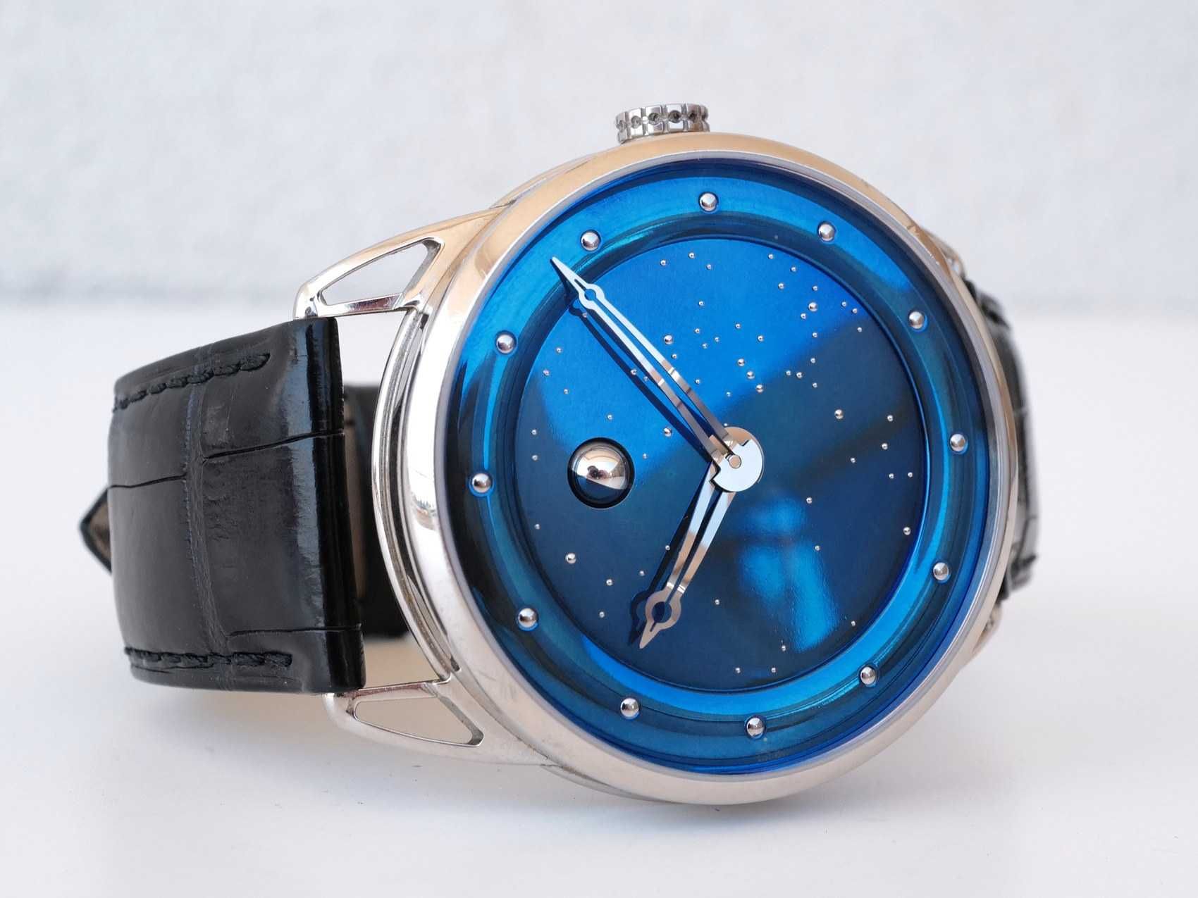 De Bethune DB25 Moon Phase Starry Sky 18K White Gold