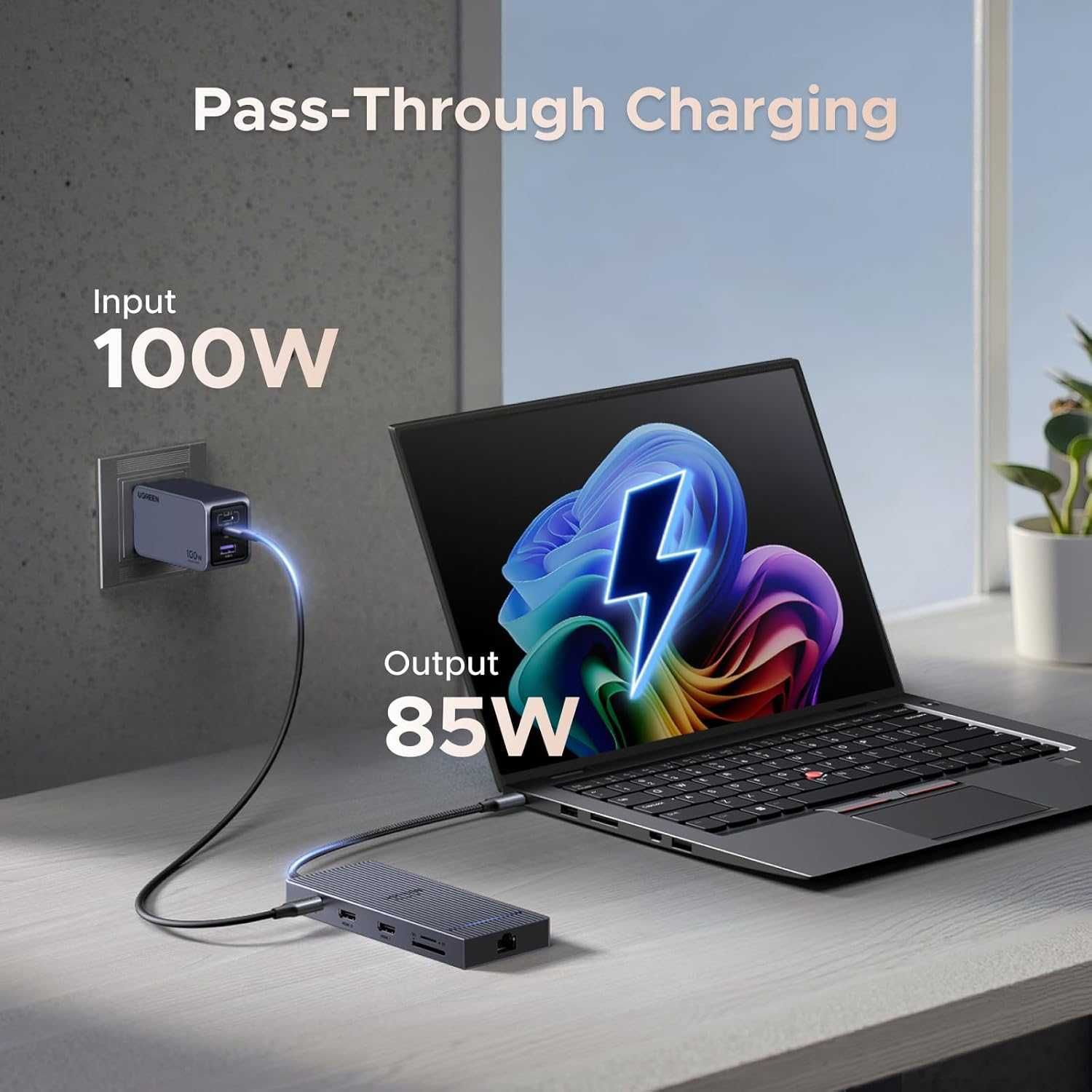 Stacja dokująca 10w1 adapter 10Gbps 4K 60Hz HDMI UGREEN Revodok CM886