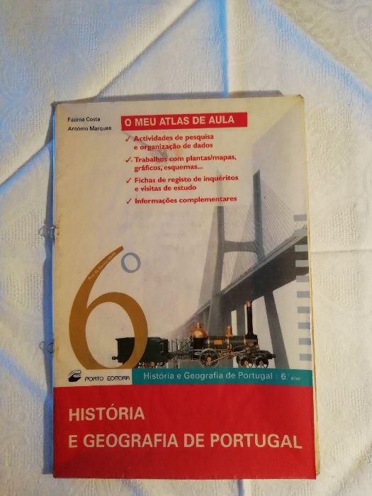 História e Geografia de Portugal 6º Ano - Porto Editora - Fátima Costa