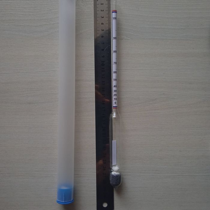 Ареометр для спирта бытовой, АСП 0-100%, набор ариометров, сахоромер.