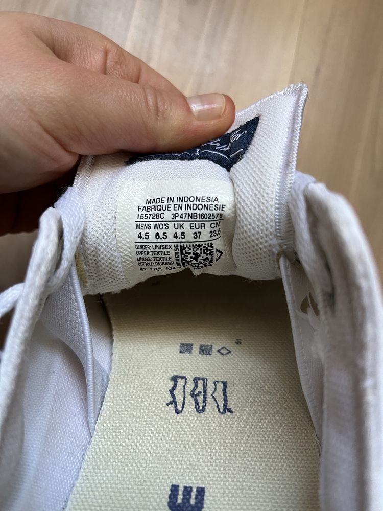 Converse Chuck Taylor All Star II OX biało różowe 37 niskie
