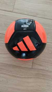 Adidas epp club  piłka nożna czarno pomarańczowa r. 5 nowa