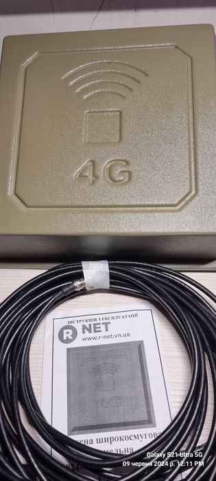 Антенна панельная RNet 824-960/1700-2700 МГц 17 ДБи