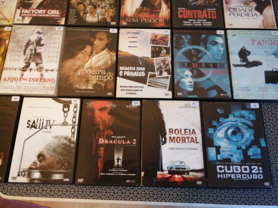 Filmes Dvd de Terror & Outros (Unidade)