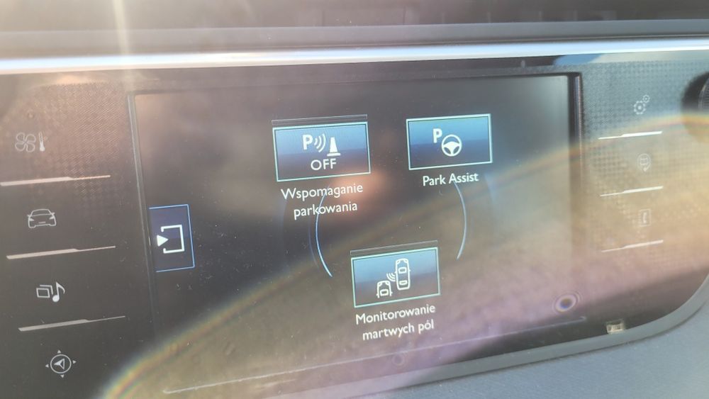 Radio nawigacja citroen c4 grand picasso II komplet wyświetlacz