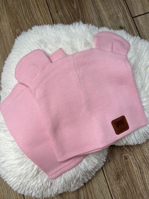 Czapka dziecięca, dziewczęca czapka, dla dziewcznyki czapka rozm 80