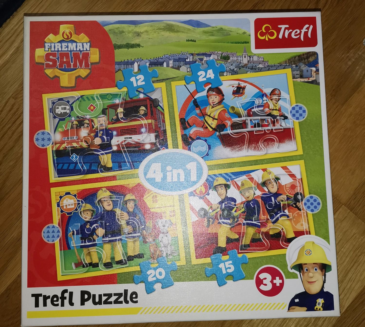 Puzzle trefl 3+, 4+ Bing, strażak sam, psi patrol