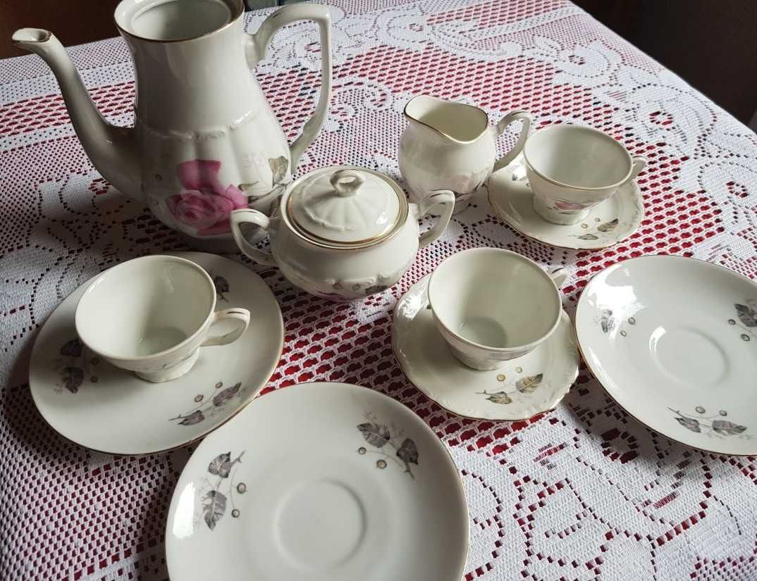 Bogucice śląska stara porcelana serwis filiżanka powojenna 70 letnia