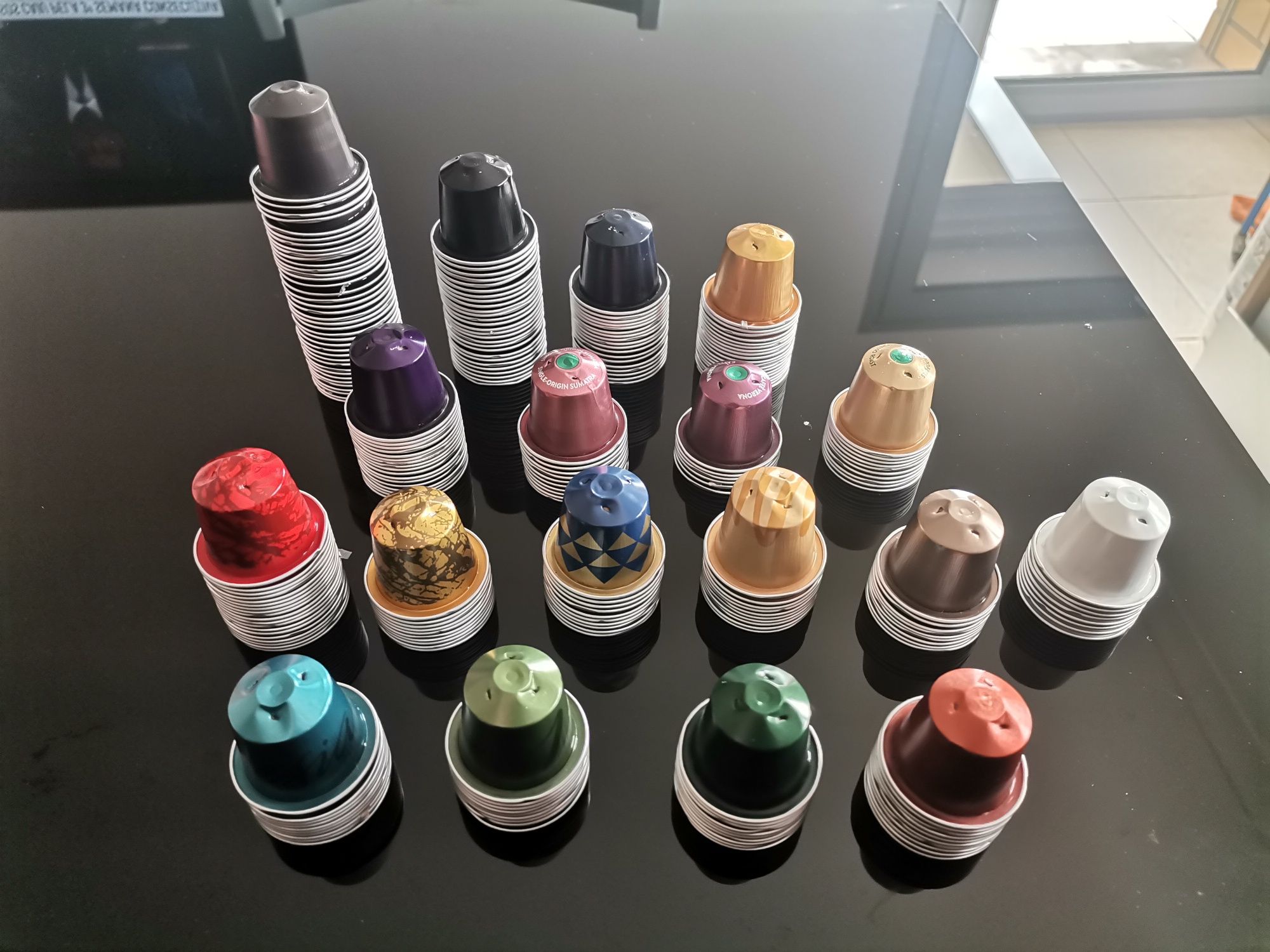 2000 Cápsulas Nespresso limpas (várias cores)