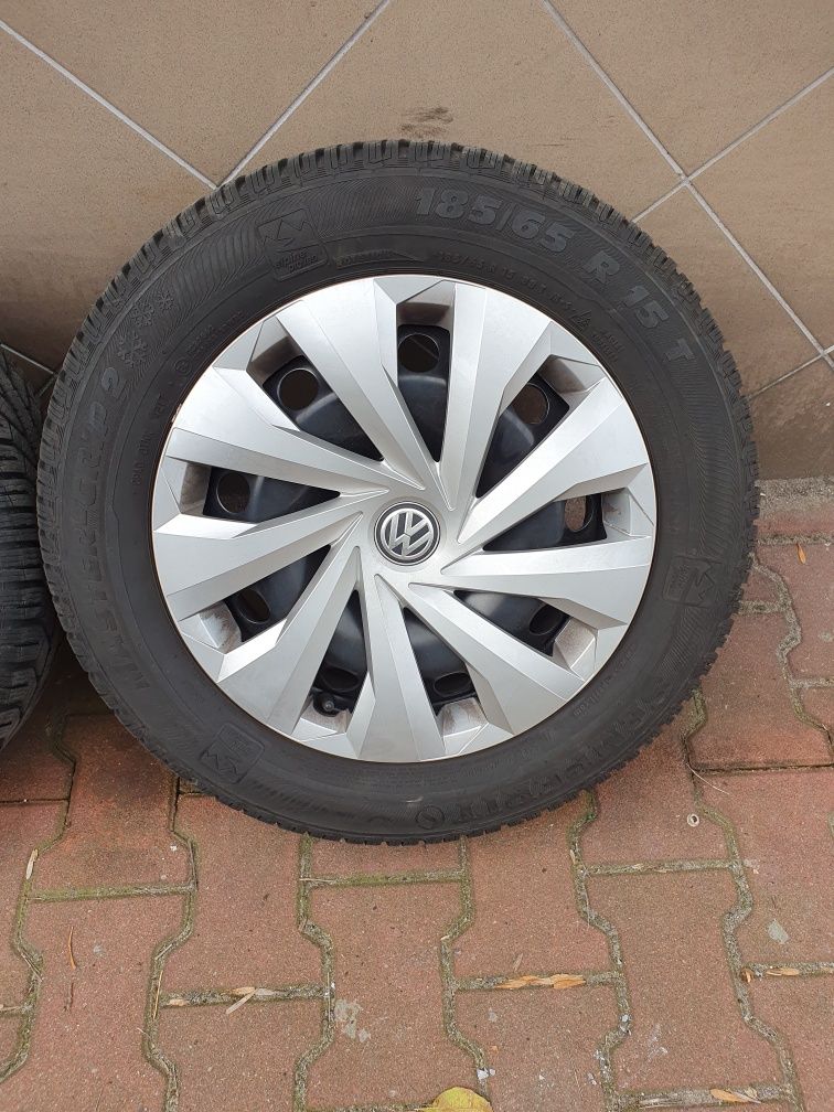 Oryginalne Felgi Koła 15" Vw Polo Skoda Fabia 5x100 Et40+185.65.15