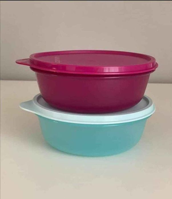 2 Caixas 600ml Refrigeradoras Tupperware