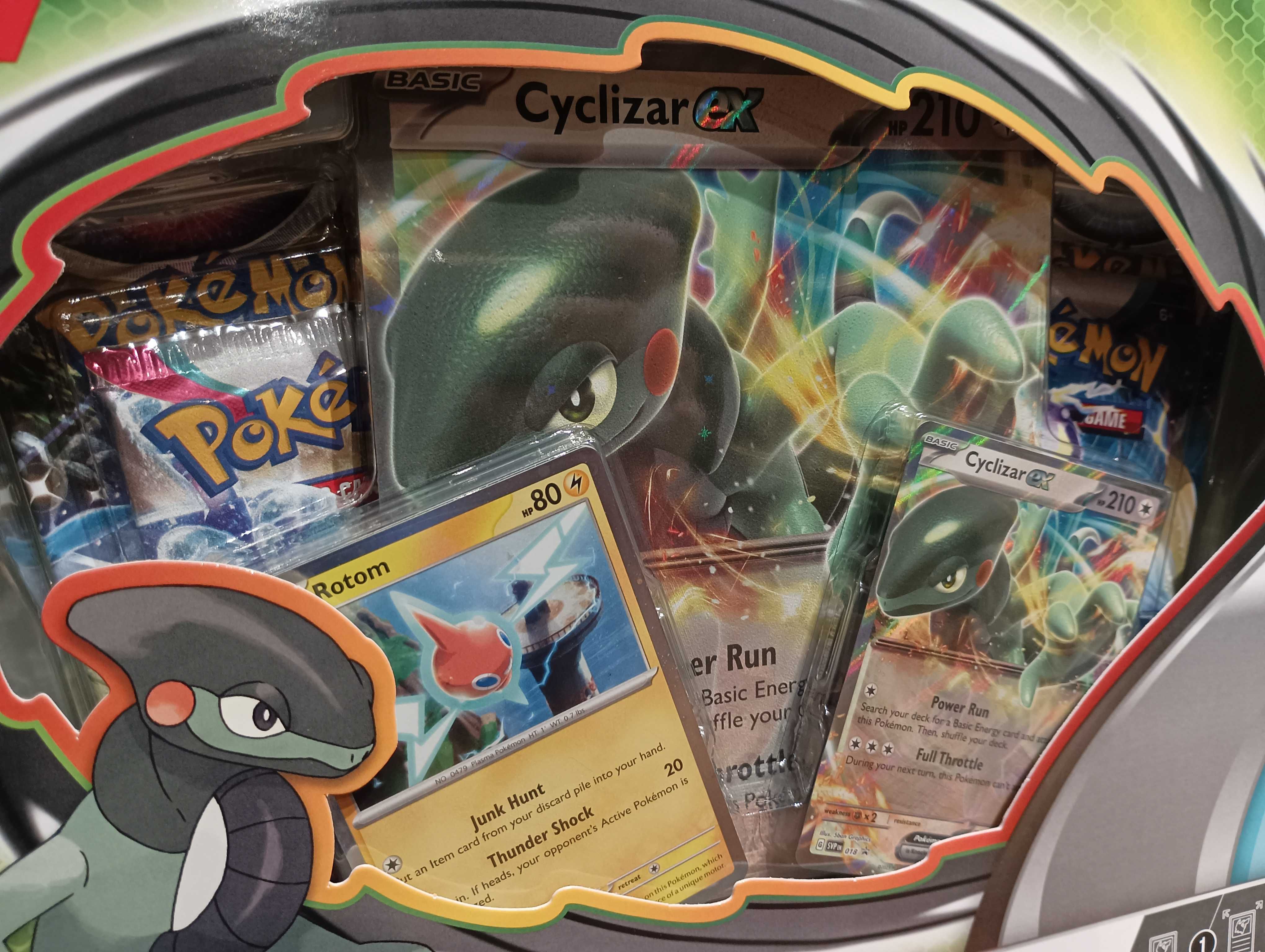 Pokemon TCG: Cyclizar Ex Box - 4 boostery