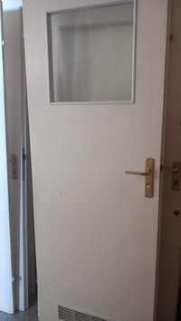drzwi łazienkowe, prawe "70", przeszklone