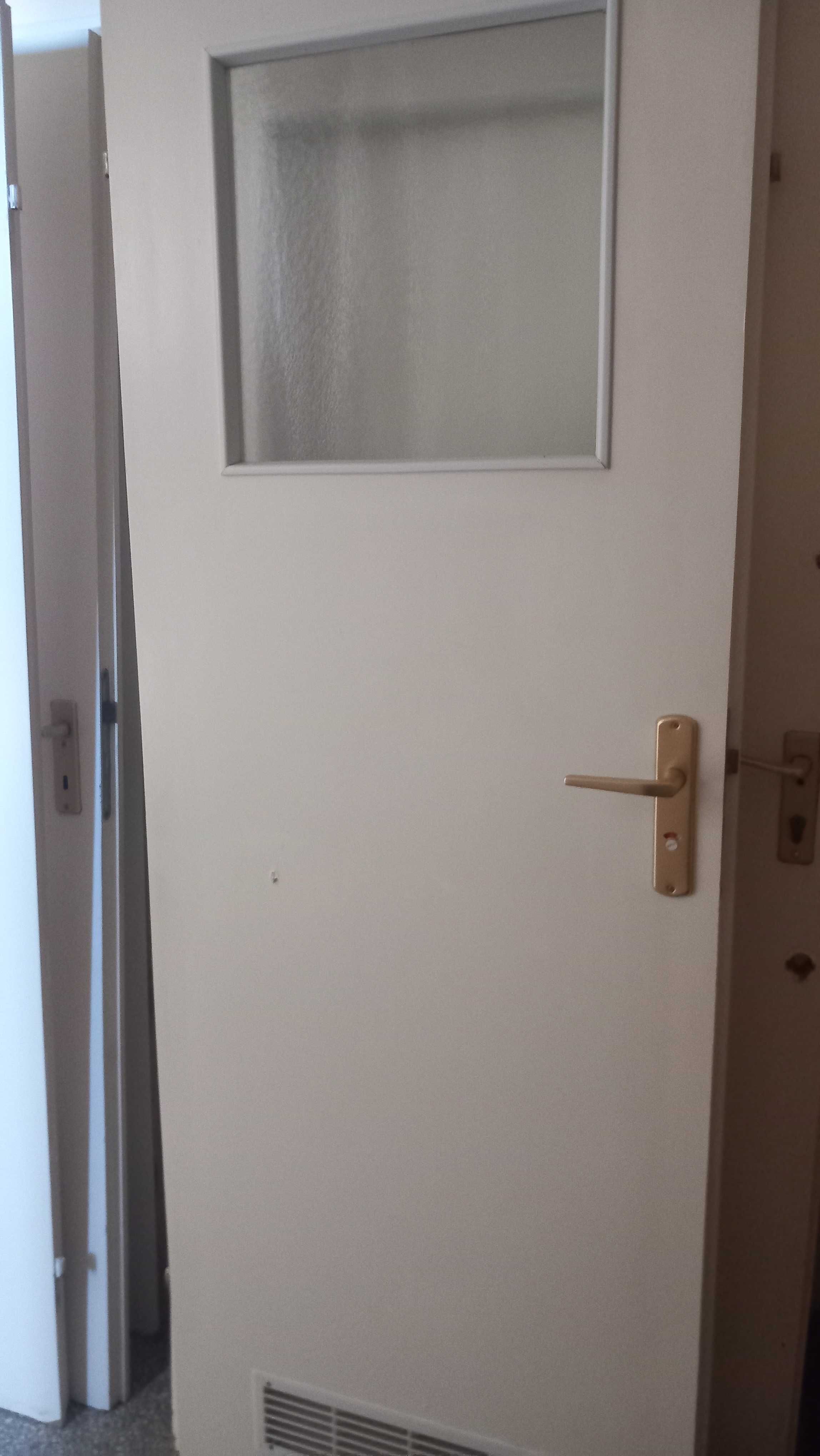 drzwi łazienkowe, prawe "70", przeszklone