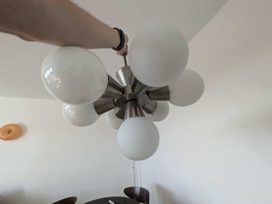 Lampa sufitowa - 7 kloszy