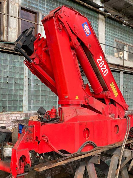 Кран маніпулятор | Кран манипулятор HMF 2820