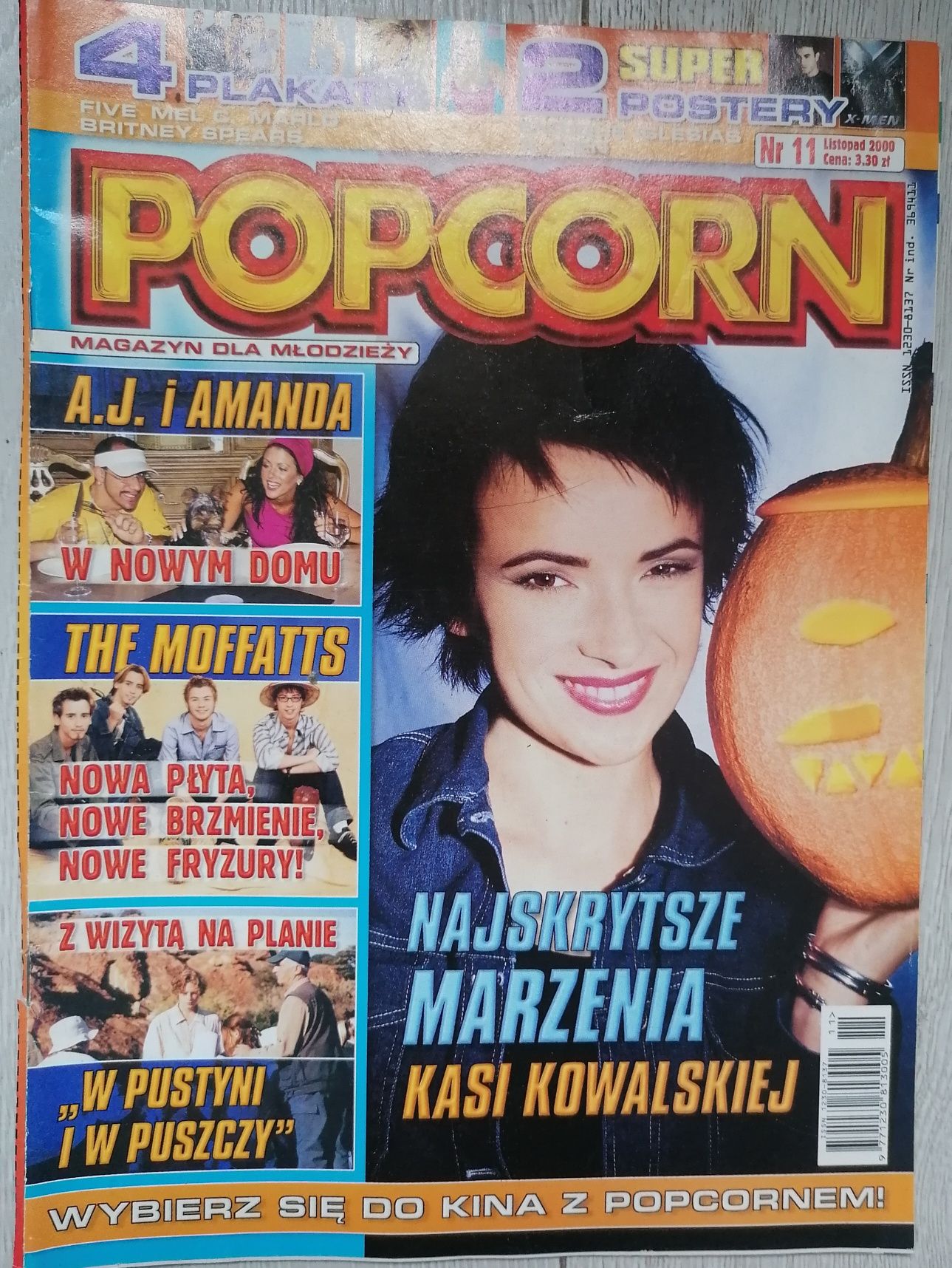 Gazeta Popcorn 2000 Enrique Iglesias Aguilera Britney Spears