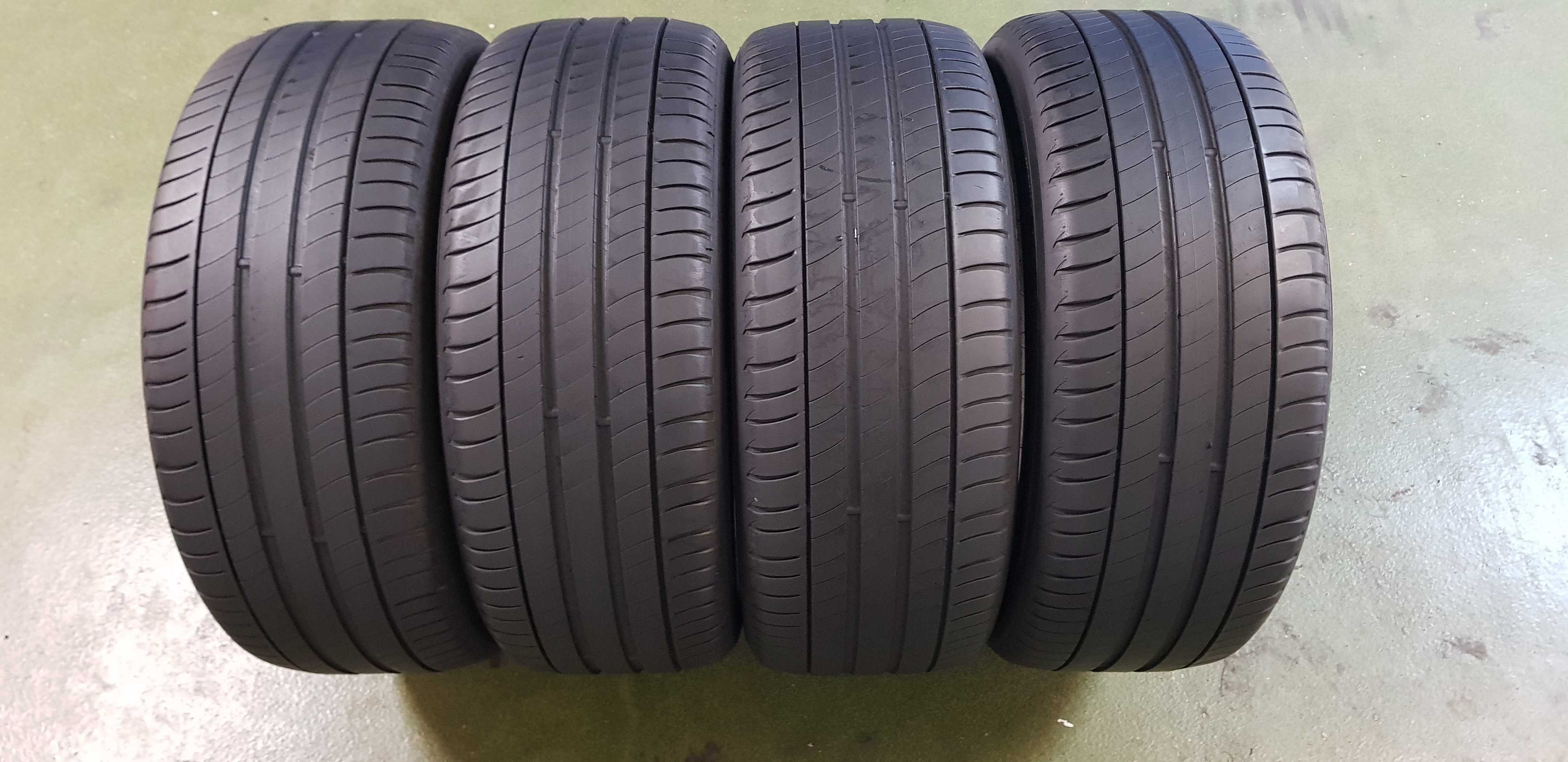 Komplet 225 45 R17 91V Michelin Primacy 3 bieżnik 2x5,5mm 2x4,2mm