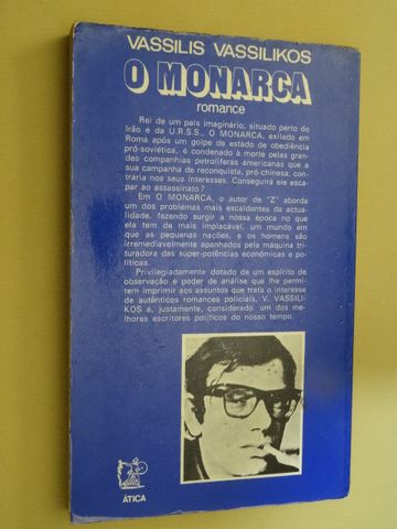 O Monarca de Vassilis Vassilikos - Vários Livros
