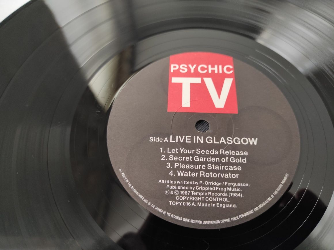 Psychic TV - Live in Glasgow LP