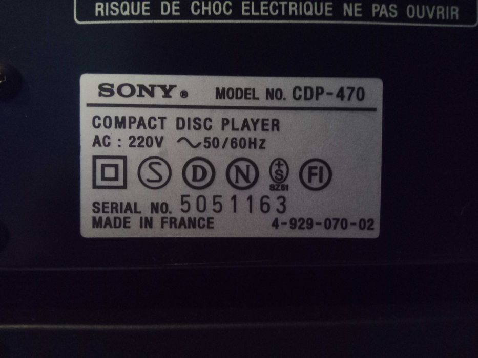 Sony STR-DE245 amplituner kino domowe 5.1 i CDP-470 odtwarzacz i pilot