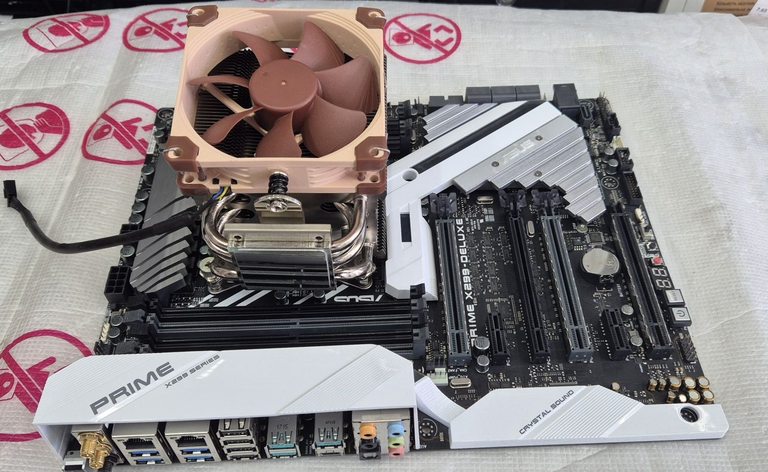 Asus Prime X299-Deluxe + Intel Core i7-7820X X-Series 3.6 G (КОМПЛЕКТ)
