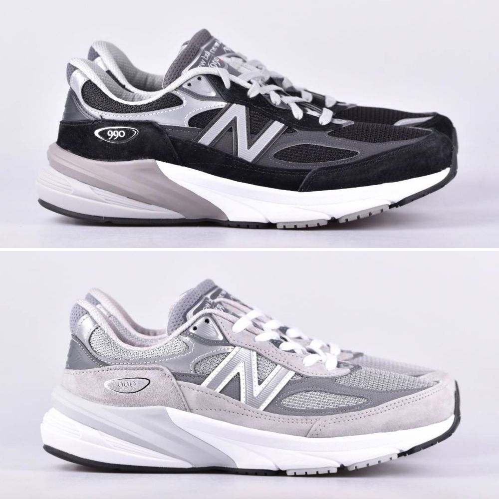 Оригінальні кросівки New Balance 990, різні кольори, р 8-12 US