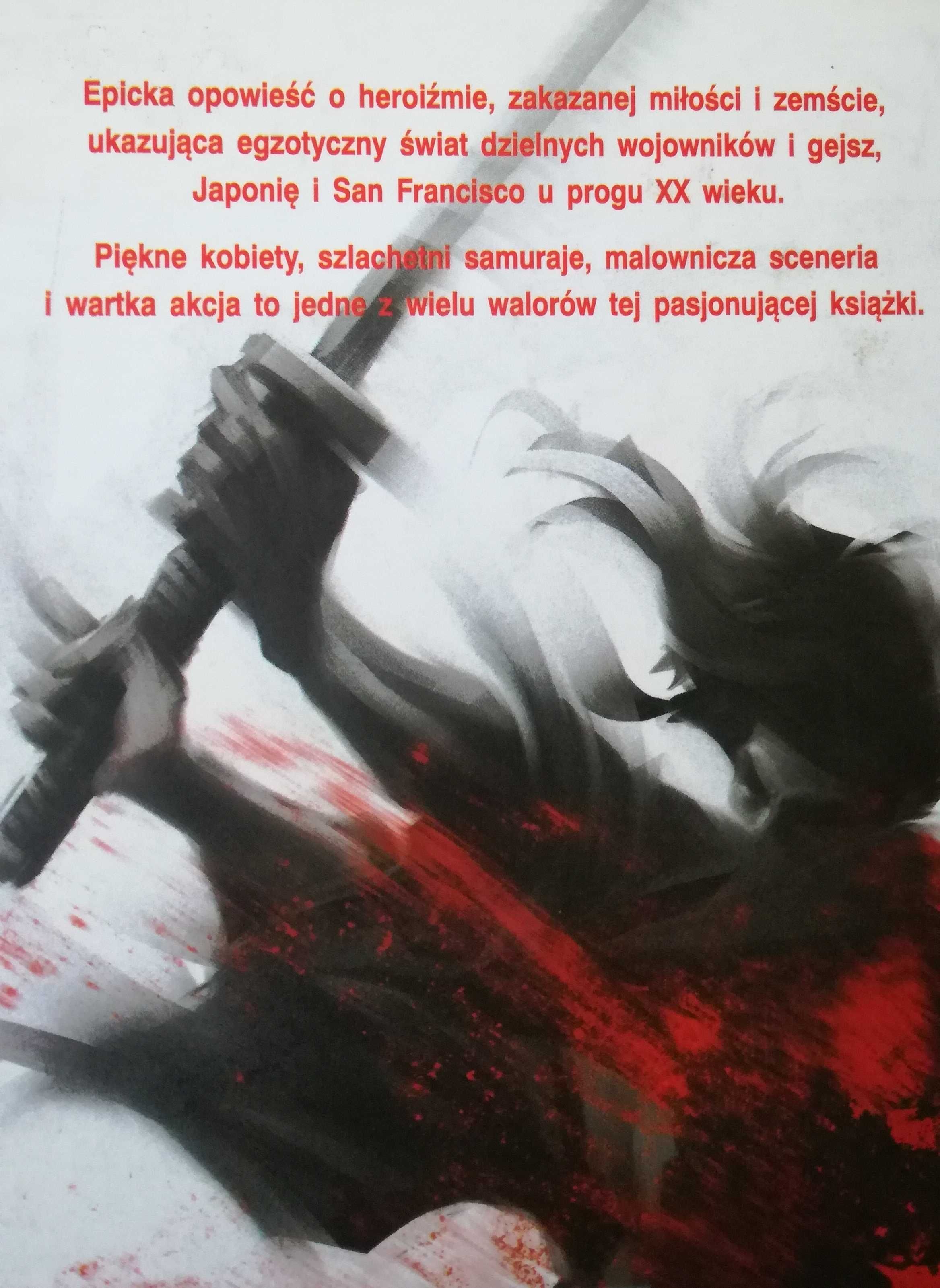 Książka p.t. Honor Samuraja. Takashi Matsuoka.