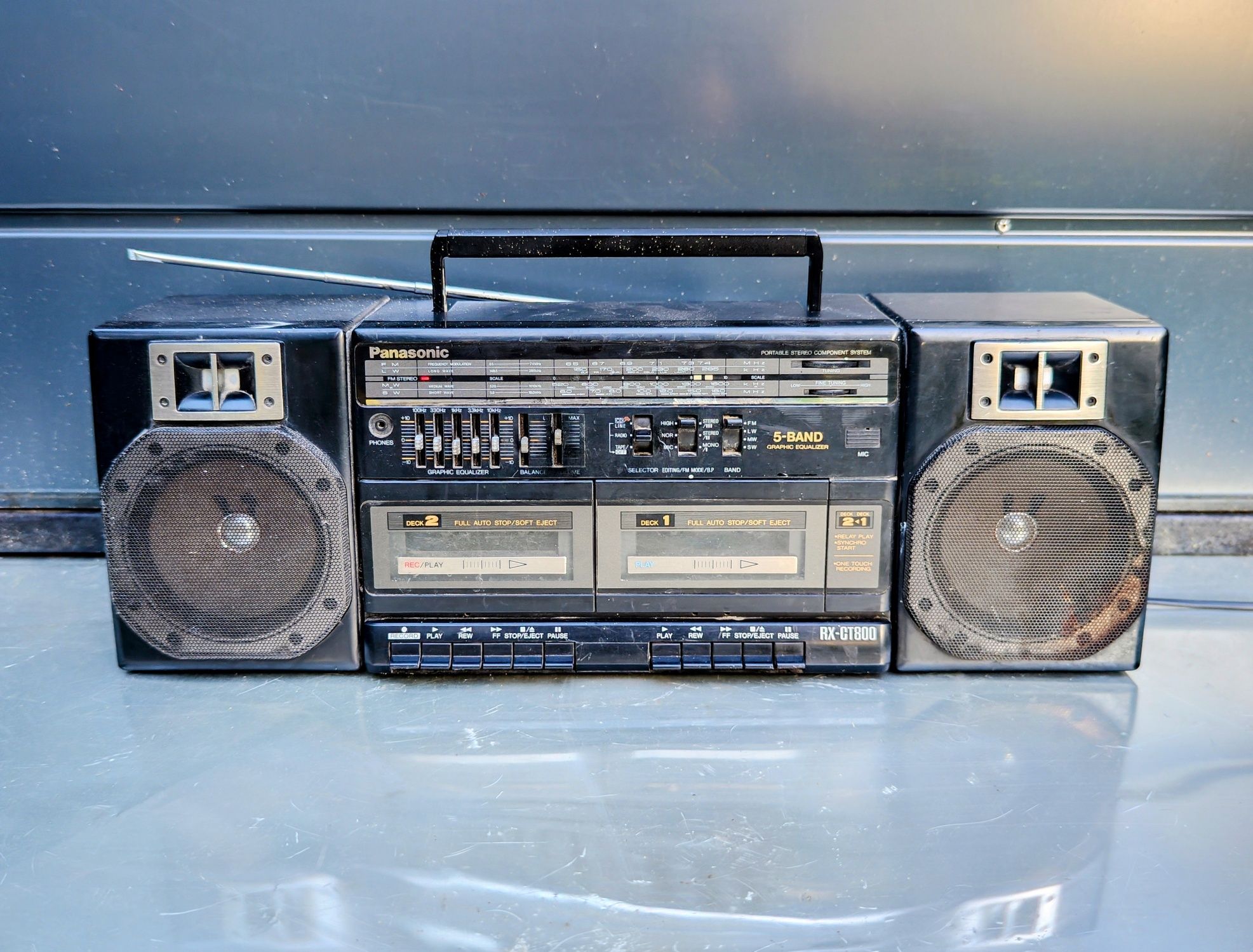 Radiomagnetofon Panasonic RX-CT800 boombox
